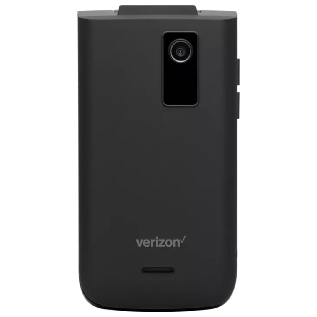 4G LTE Flip Phone with 2.8" Screen, Camera, Wi-Fi, Bluetooth, Unlocked - Black Q27330