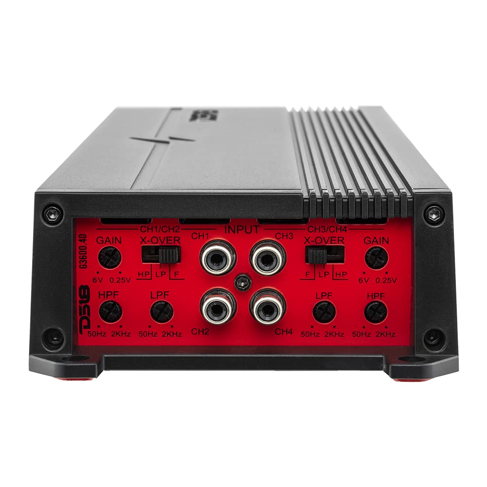4-Channel Class D Car Audio Amplifier 3600 Watts V1422