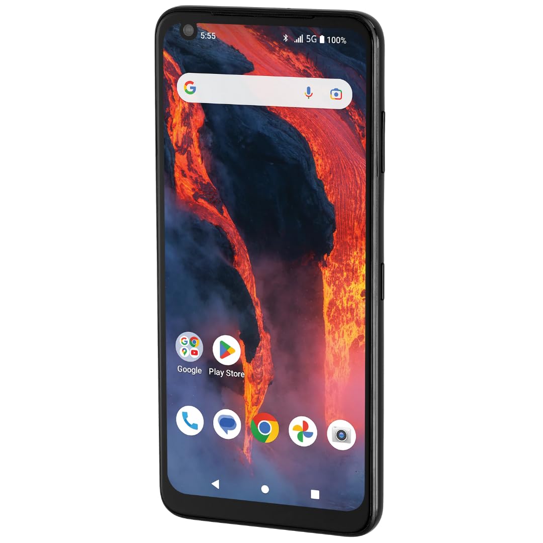 5G Smartphone 64GB 6GB 6.78" HD+ 48MP Triple Camera Black X2534