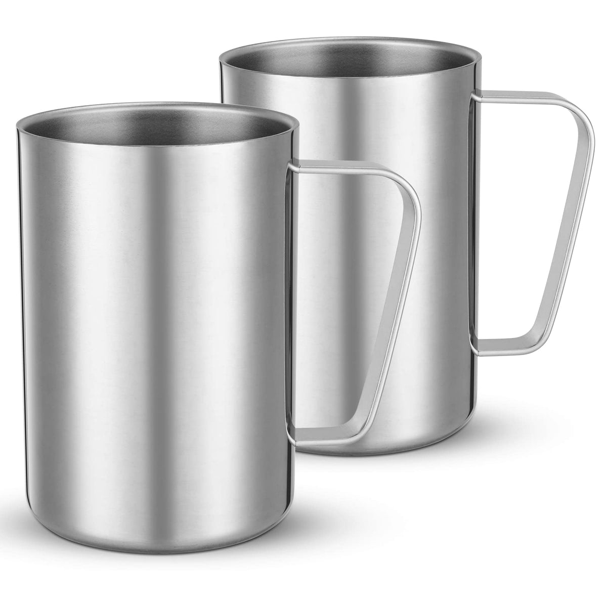 2 Pcs 16.9oz Stainless Steel Double Wall Vacuum Insulated Mug S30502