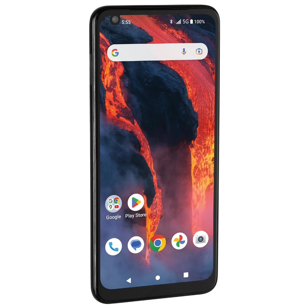 5G Smartphone 64GB 6GB 6.78" HD+ 48MP Triple Camera Black X2534