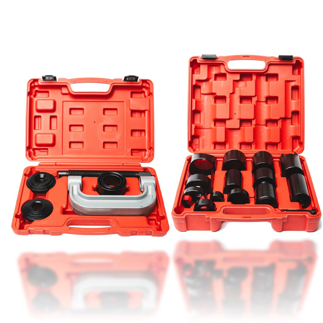 21-Piece Heavy Duty Forged Steel Ball Joint Press Kit B38638