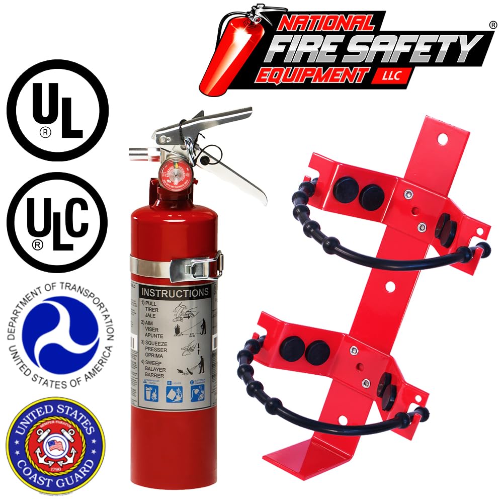 2 Pack 2.5 Lb ABC Fire Extinguisher R4776