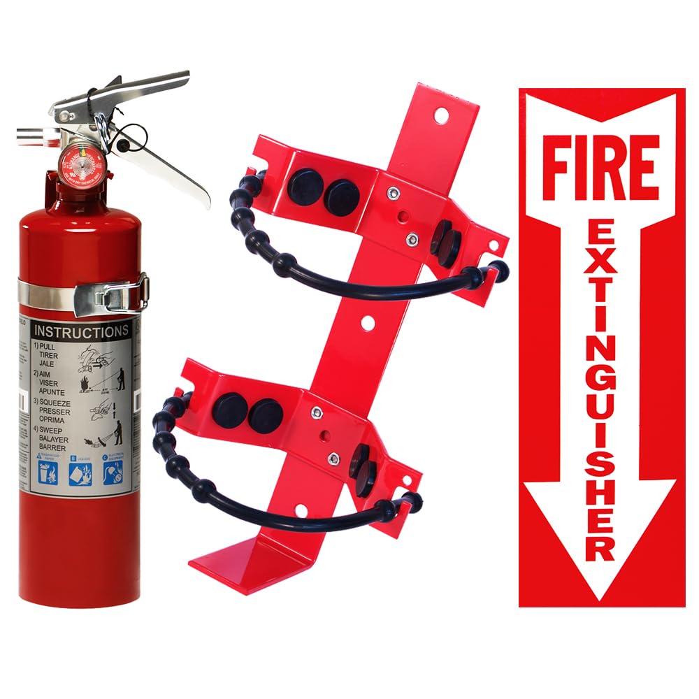 2 Pack 2.5 Lb ABC Fire Extinguisher R4776