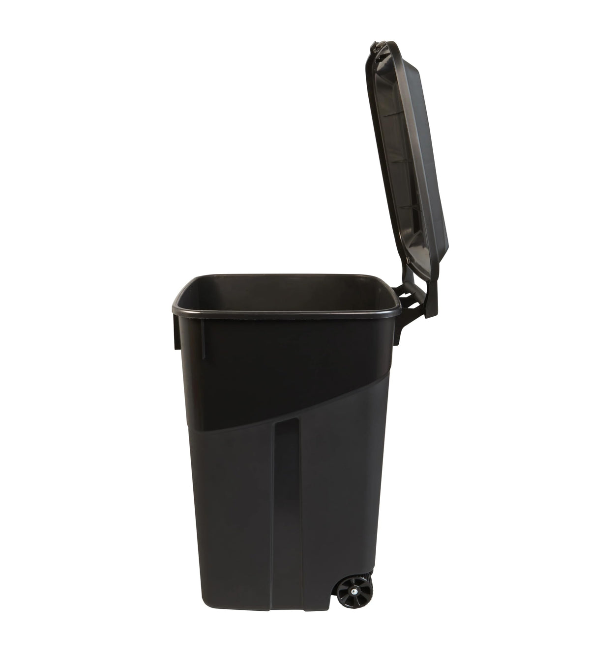 45 Gallon Black Wheeled Plastic Garbage Can H96877