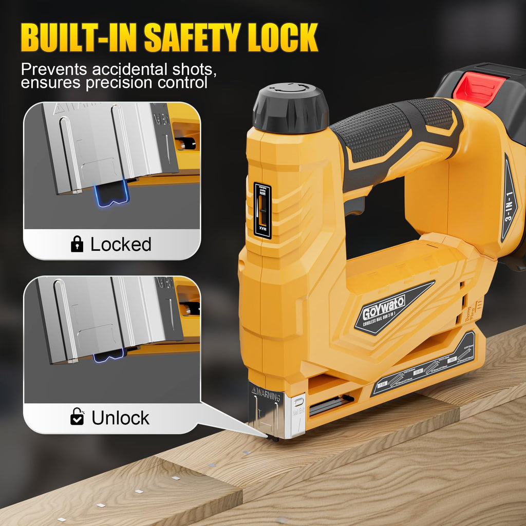 21V Cordless 18 Gauge 3-in-1 Brad Nailer S892