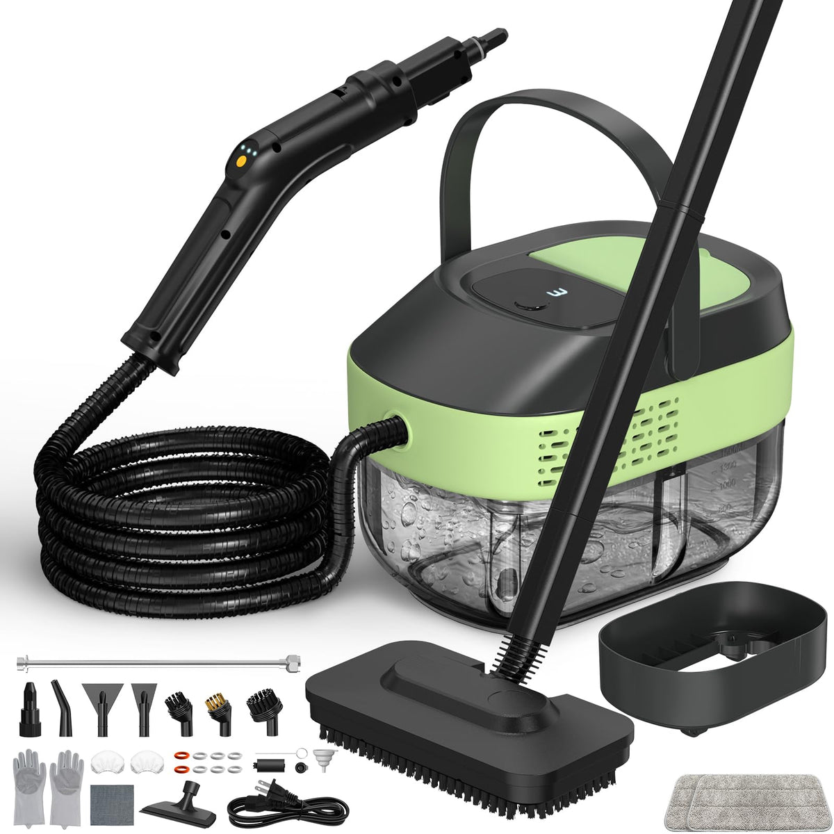14 IN 1 Steam Cleaner Mop, Handheld Steamer, 1.6L Tank C805373