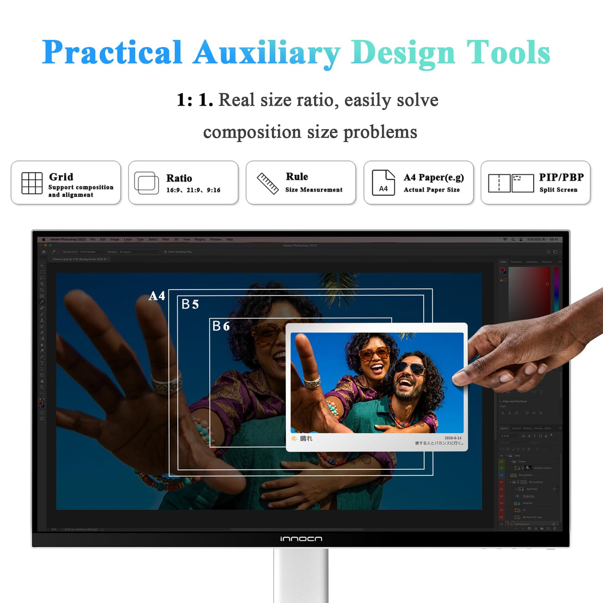 32" 4K 120Hz HDR400 USB-C Monitor C7478