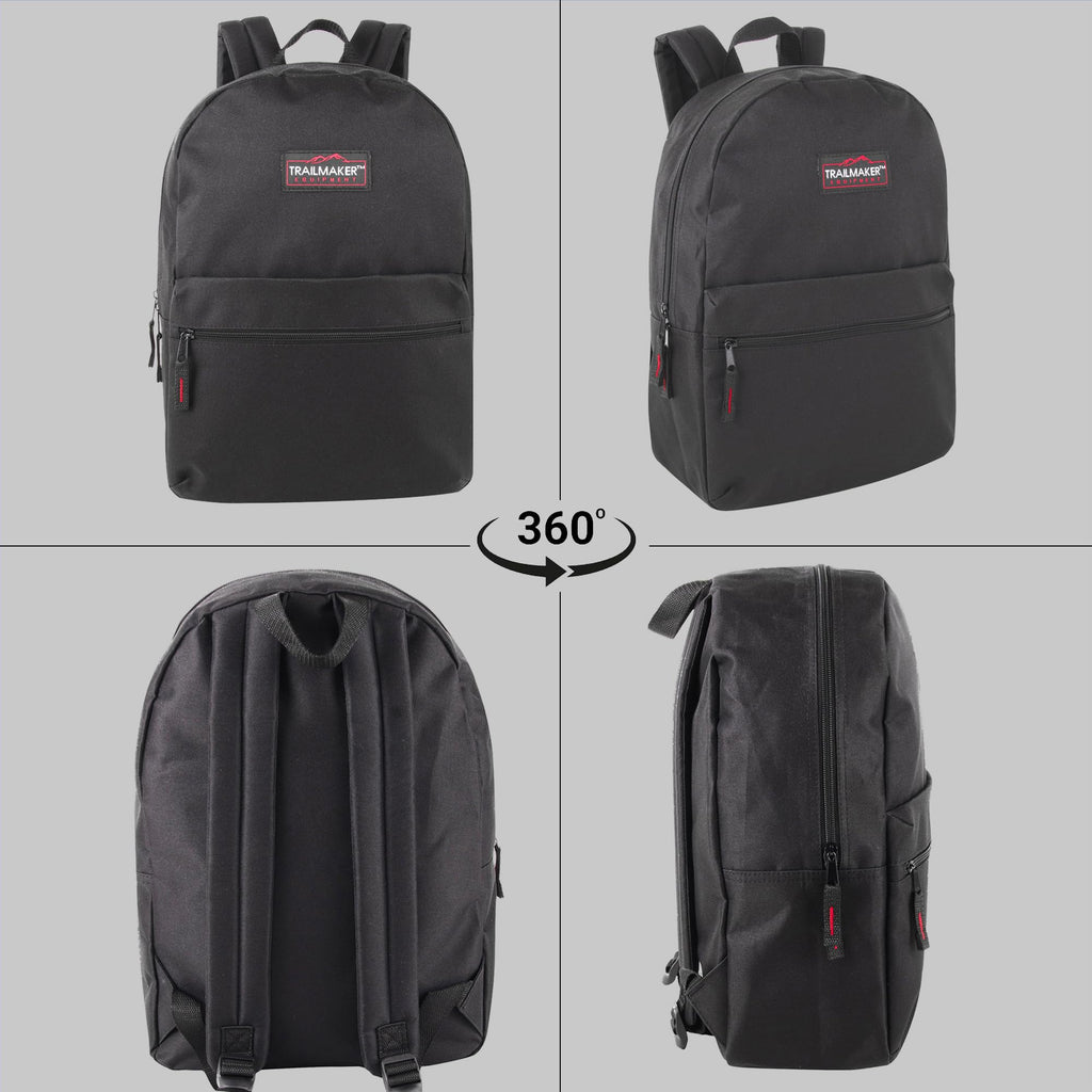 17 inch Backpacks with Adjustable Padded Straps N1016