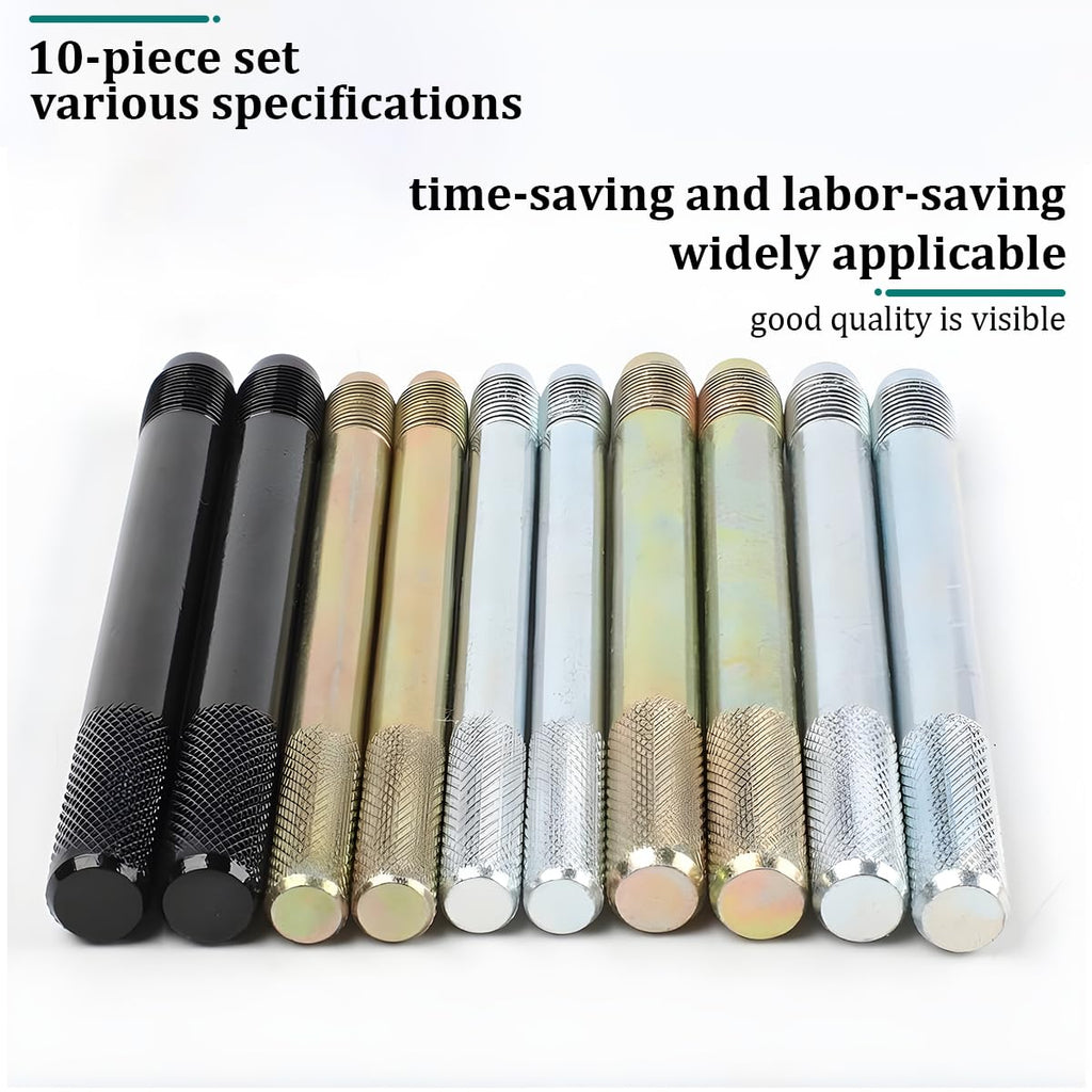10PCS Wheel Alignment Pin Guide Tool M14 x 1.5/1.25 M12 x 1.5/1.25 M15 x 1.25 E2547