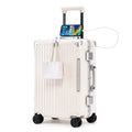 20 In Aluminum Frame ABS Hard Shell Carry On Luggage X748