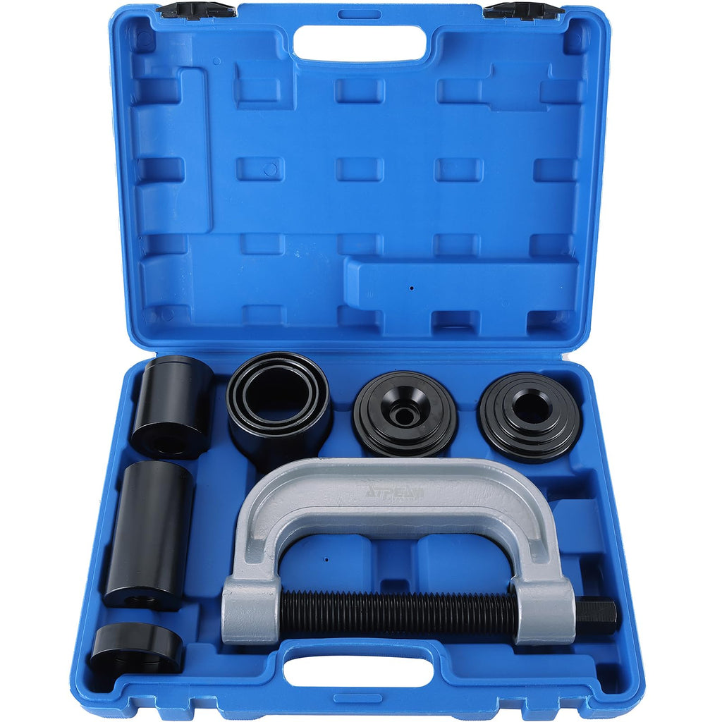 10 Pc Ball Joint Press Kit U Joint Removal Tool with Adapters E7800