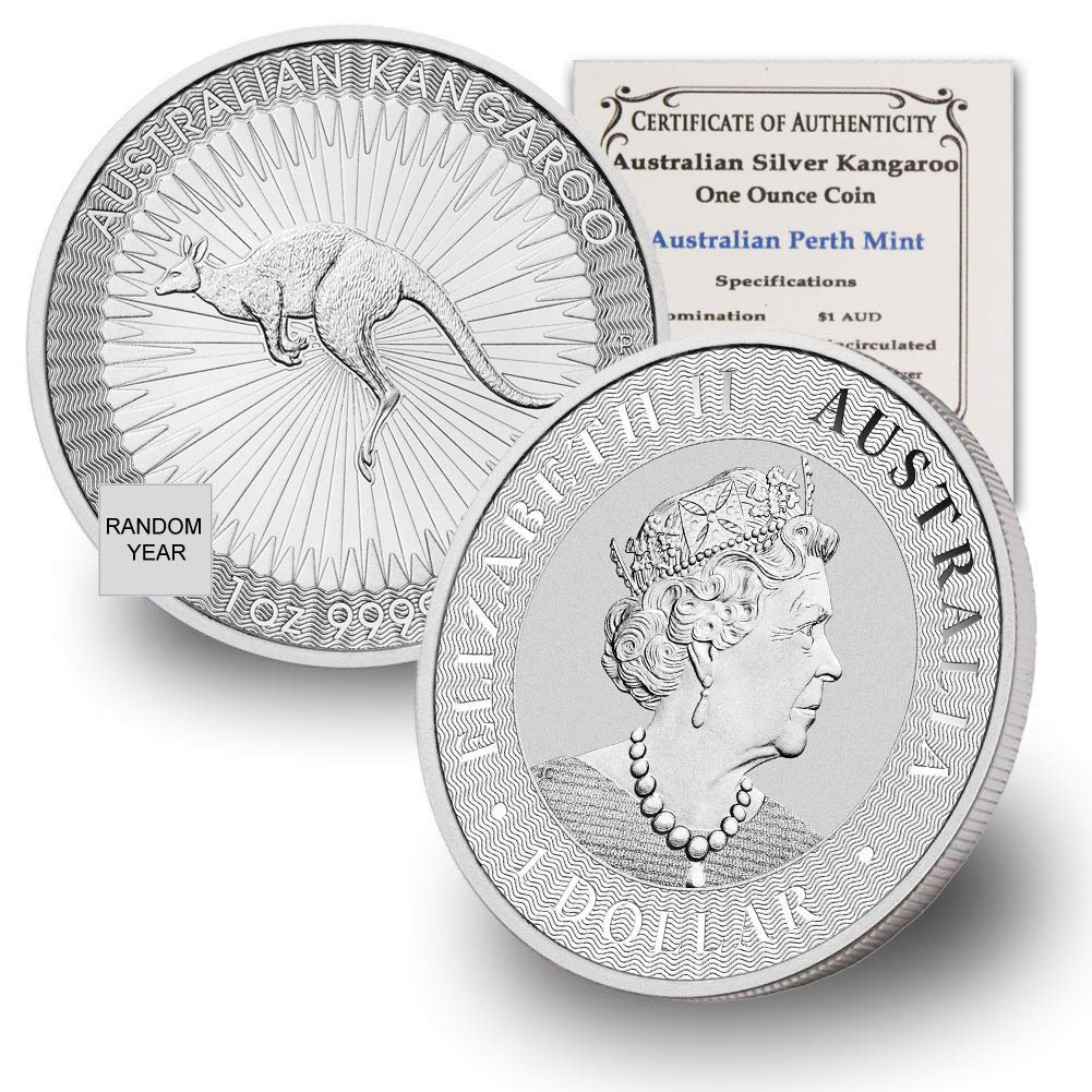 1 oz Australian Silver Kangaroo Coin M78513