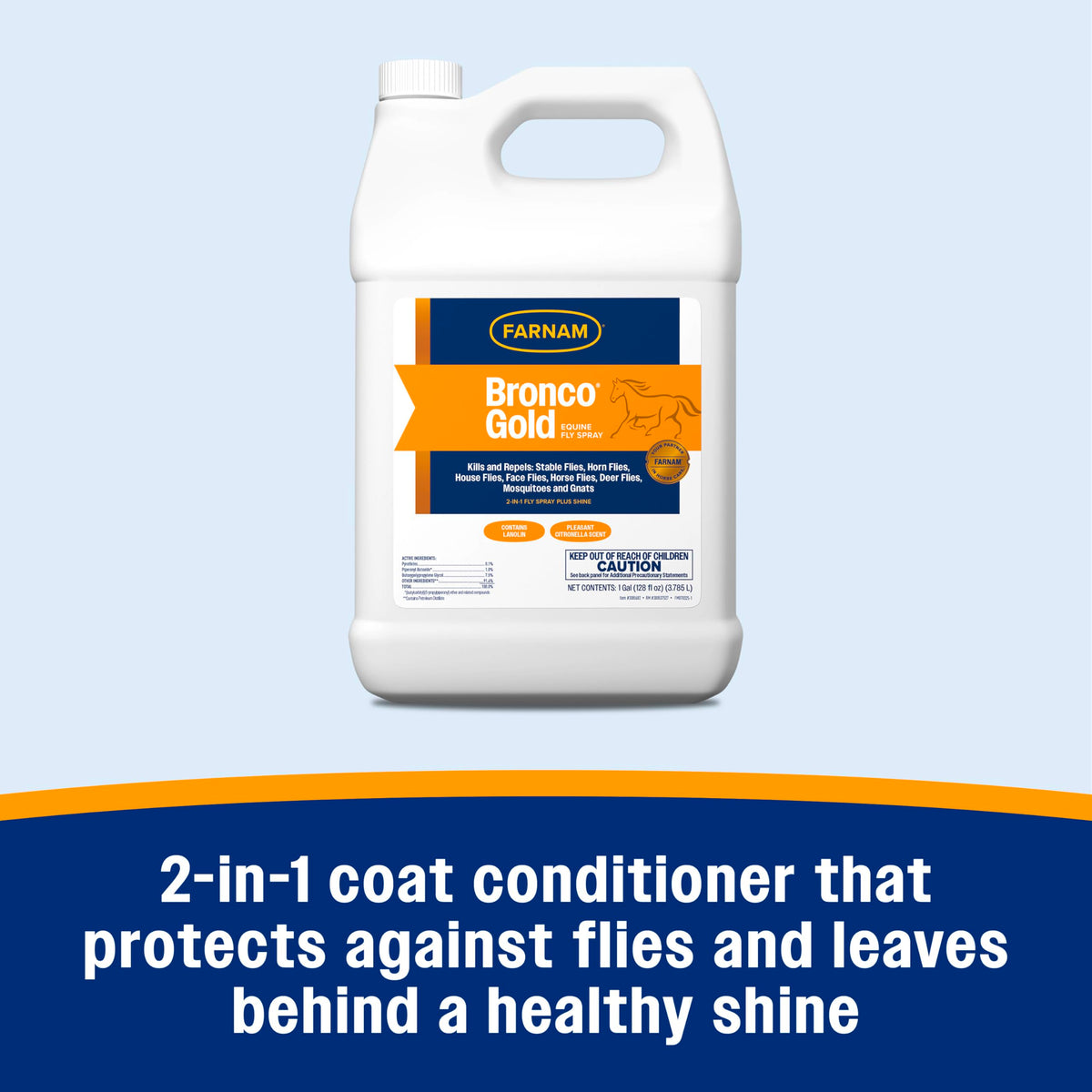 128 oz Horse Fly Spray and Coat Conditioner Z57392