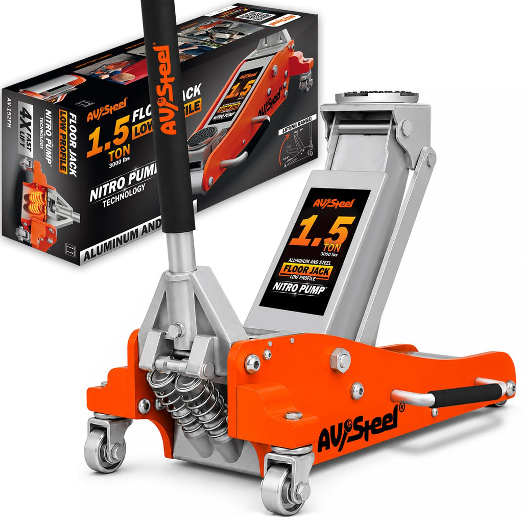 1.5 Ton Aluminum Steel Low Profile Hydraulic Floor Jack B912815