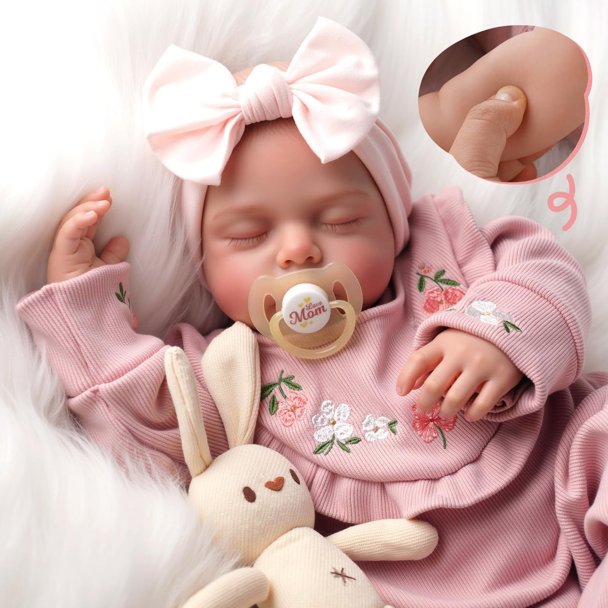 20 Inch Realistic Newborn Baby Doll F3681