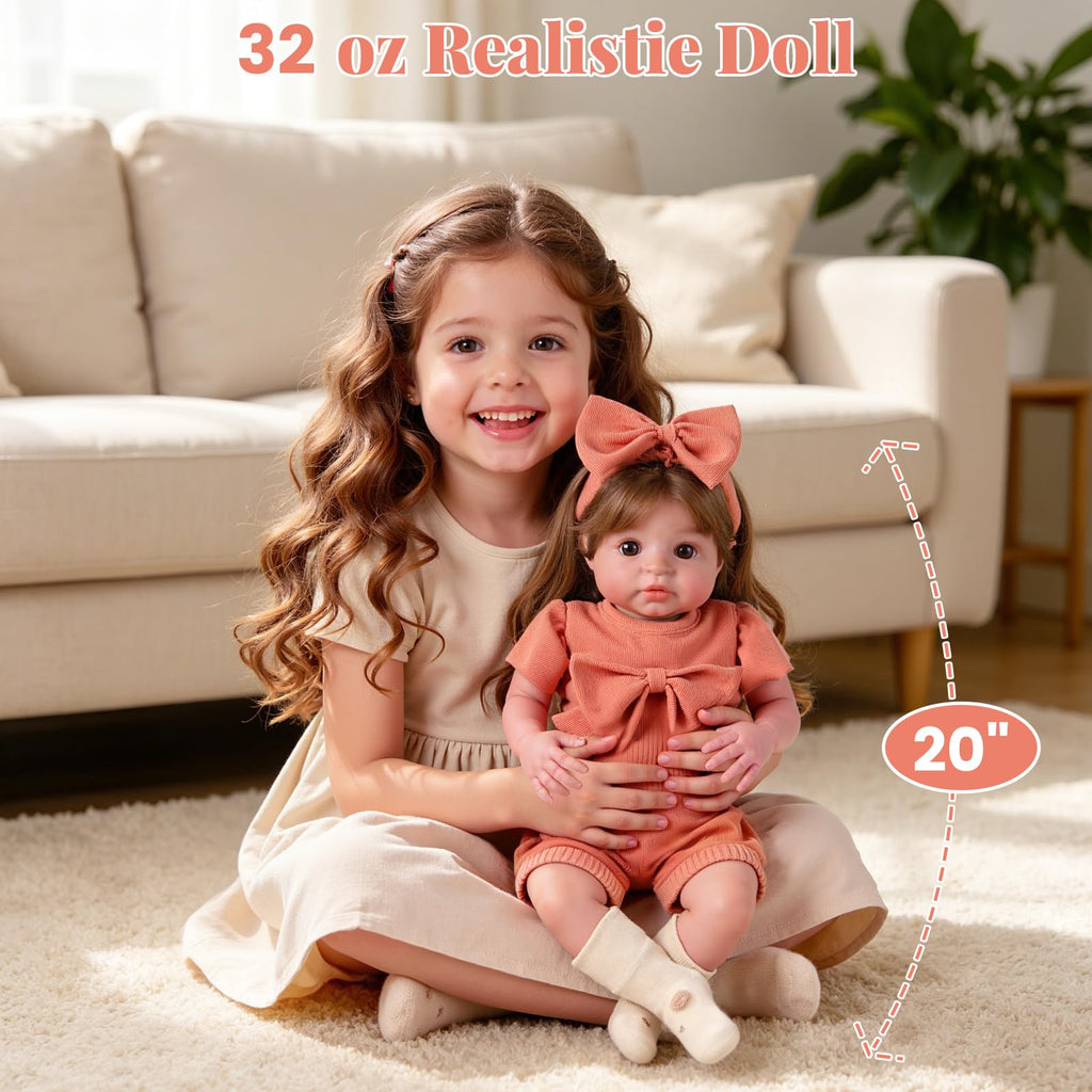 20 Inch Realistic Baby Doll T958
