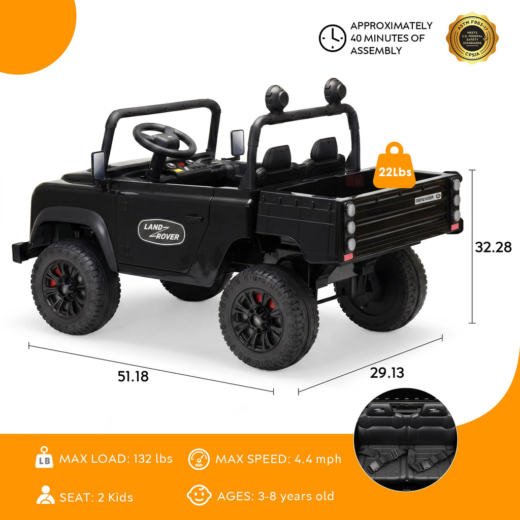 Black 24V Ride On Dump Truck Z7223