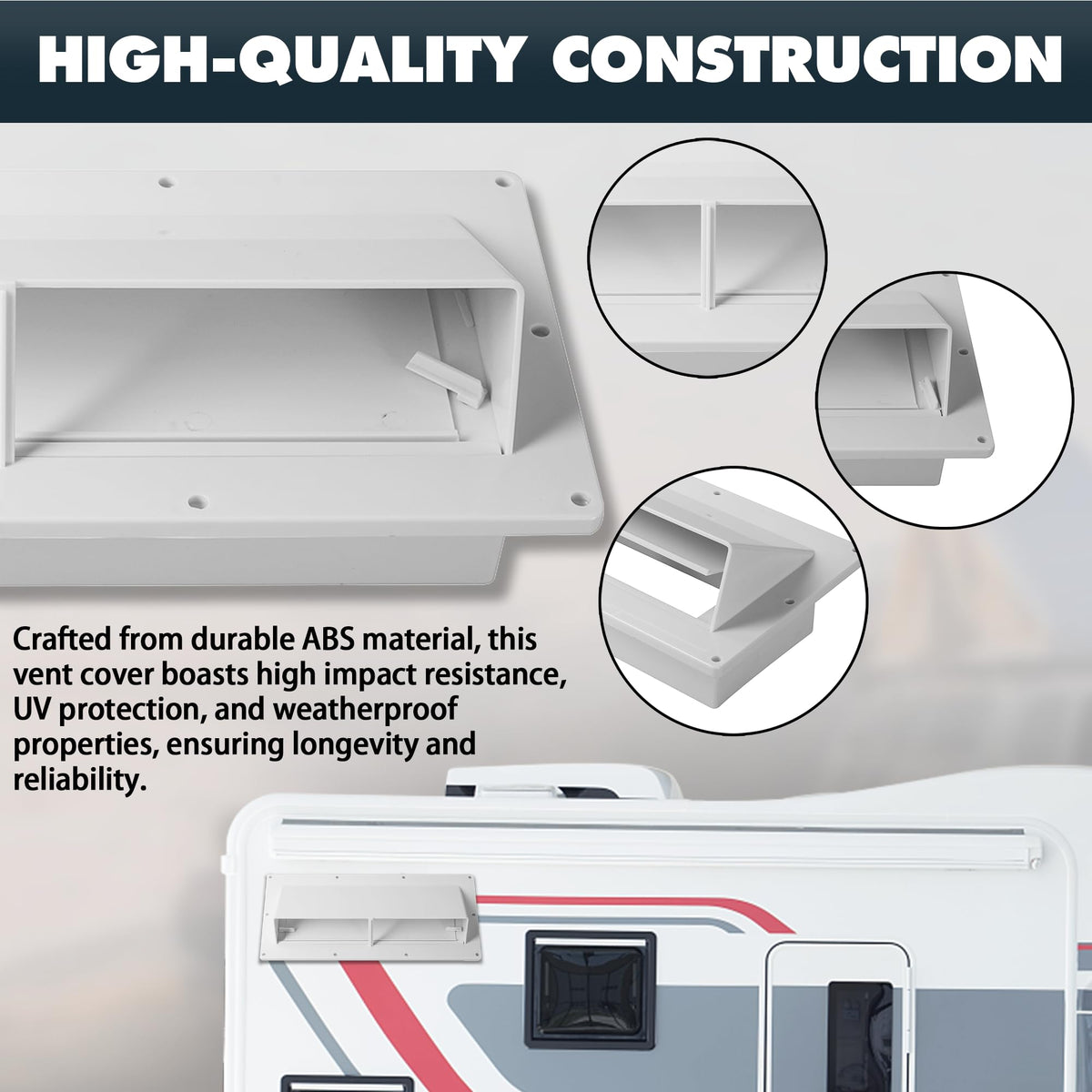RV Range Hood Vent Cover B9510