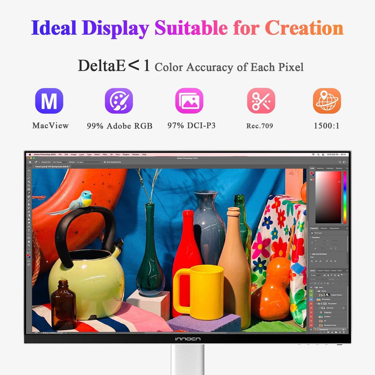 32" 4K 120Hz HDR400 USB-C Monitor C7478