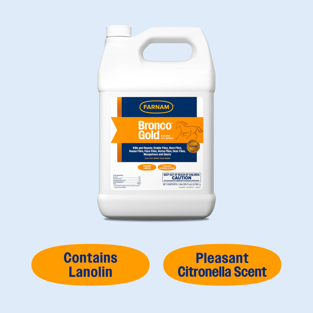 128 oz Horse Fly Spray and Coat Conditioner Z57392