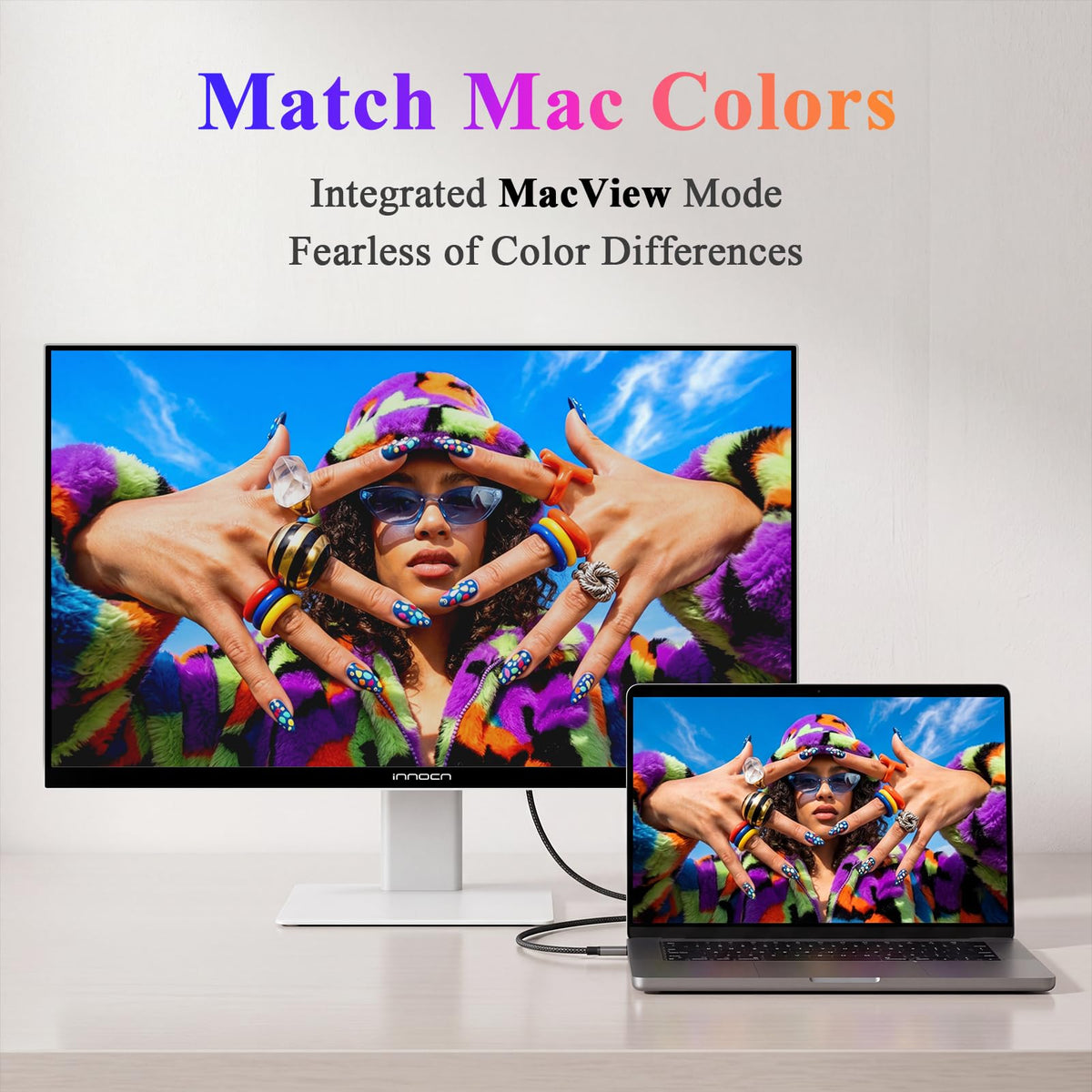32" 4K 120Hz HDR400 USB-C Monitor C7478