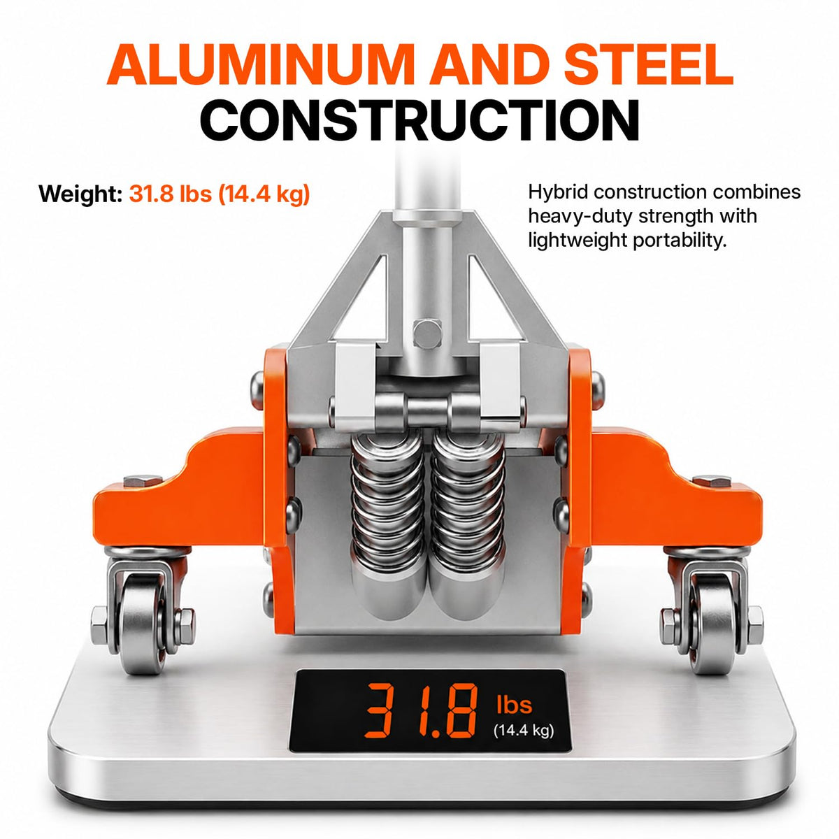 1.5 Ton Aluminum Steel Low Profile Hydraulic Floor Jack B912815