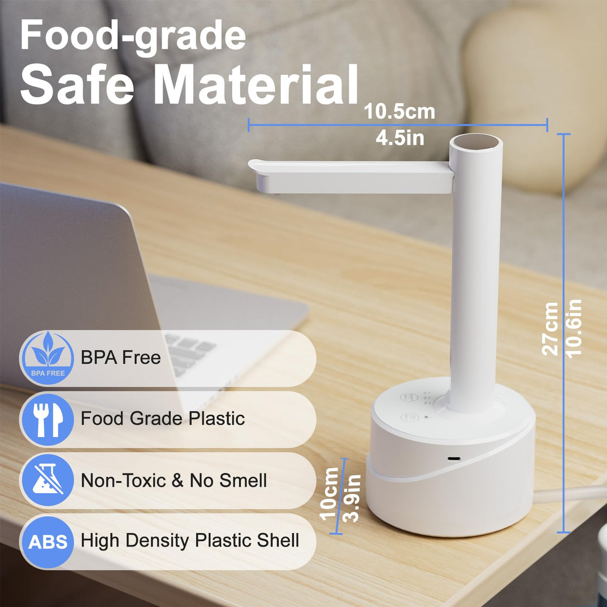 5 Gallon USB Type-C Electric Water Bottle Dispenser N355133