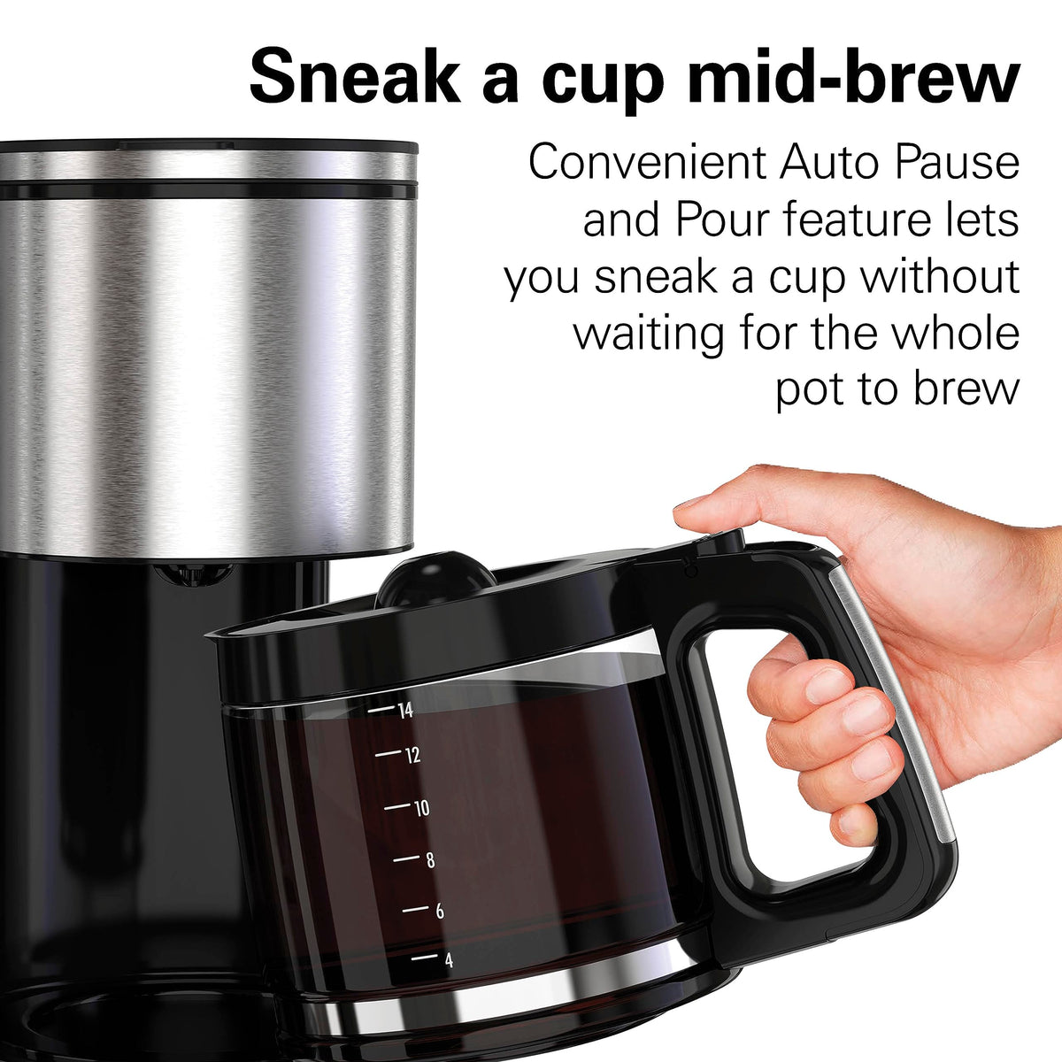 14 Cup Programmable Drip Coffee Maker S9093