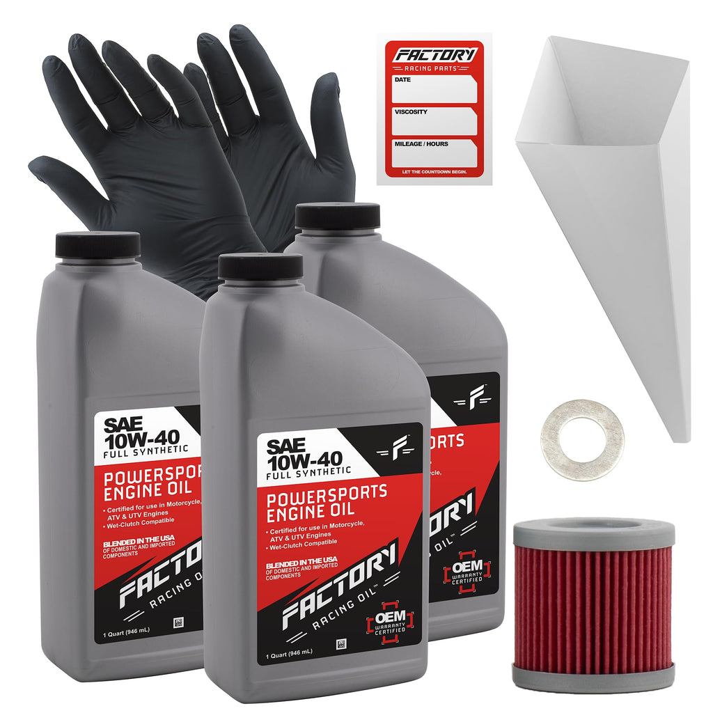 10W40 Oil Change Kit G1132