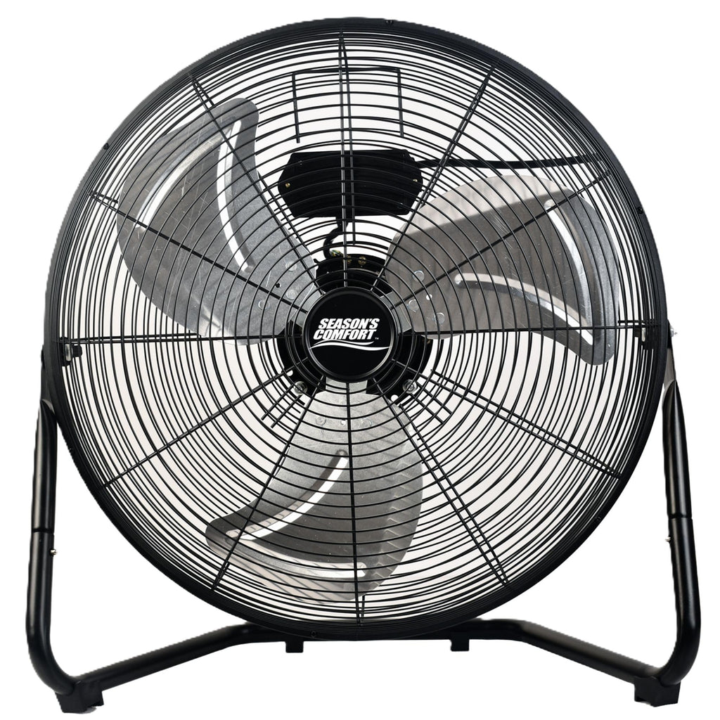 20 Inch 3 Speed Black High Velocity Fan H699