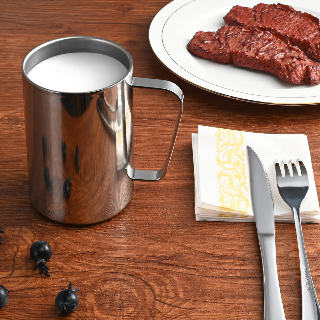 2 Pcs 16.9oz Stainless Steel Double Wall Vacuum Insulated Mug S30502