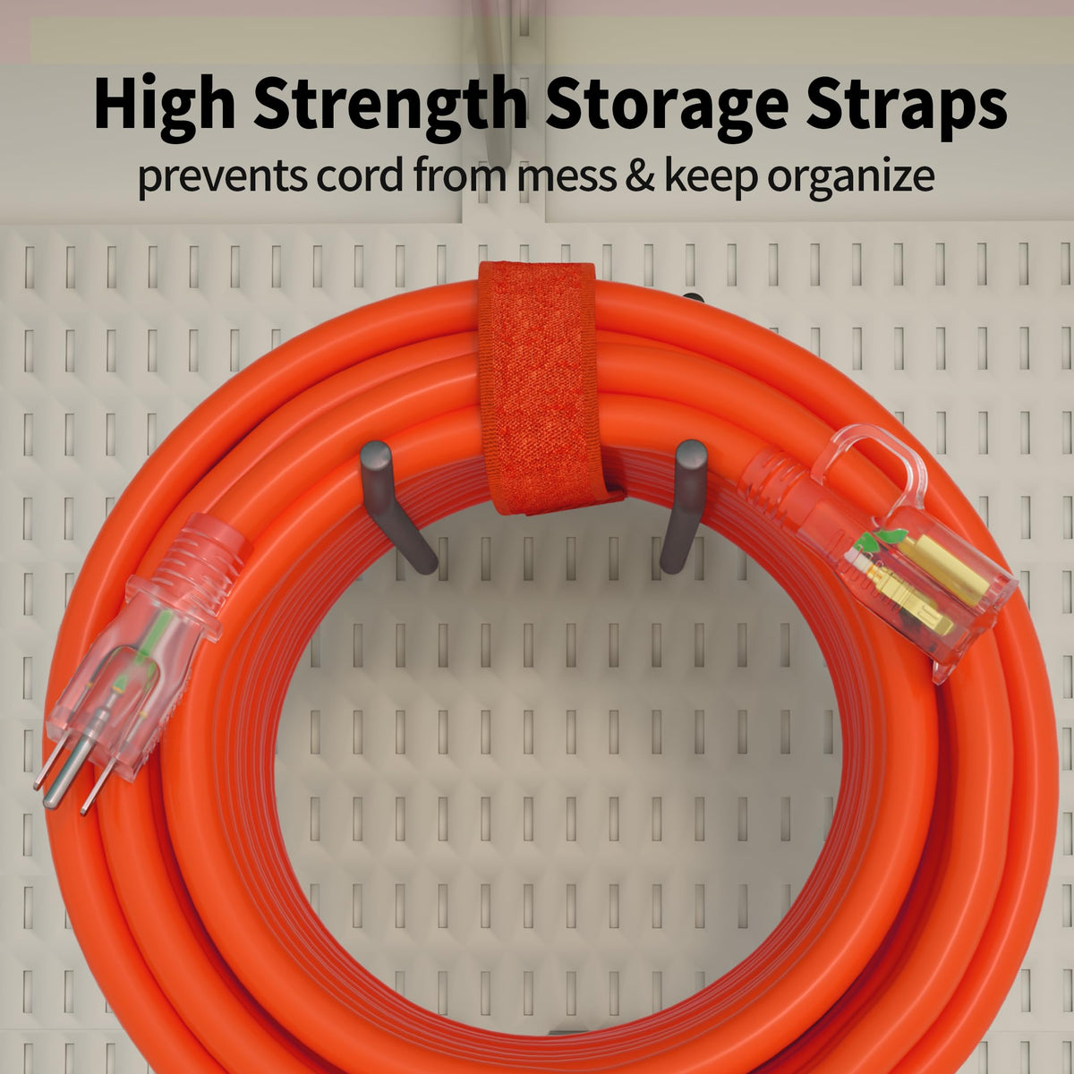 100 FT 12/3 Outdoor Extension Cord Waterproof U1927