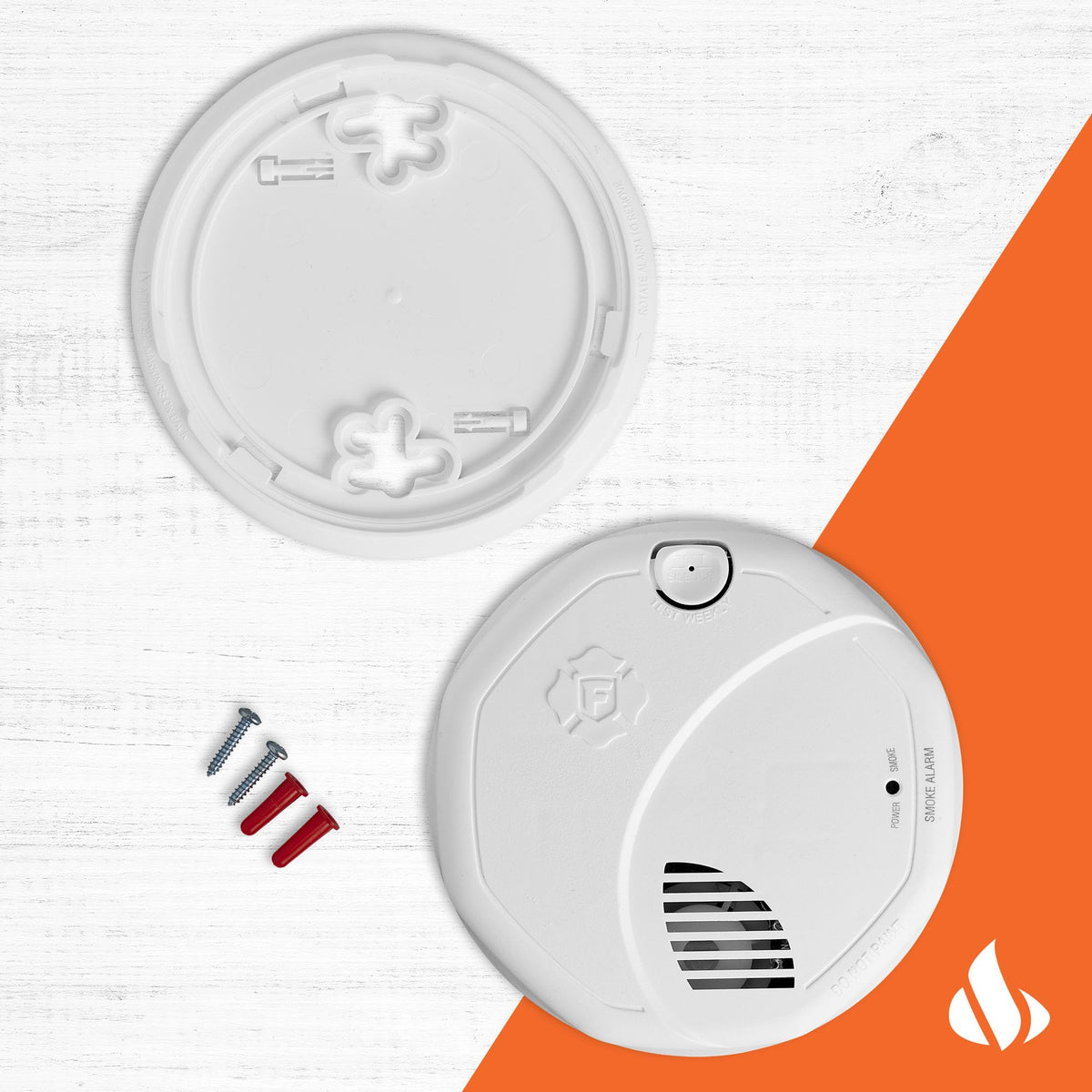 10-Year Battery Smoke Alarm W9004