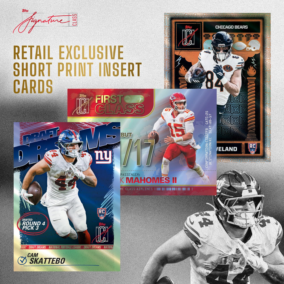 2025 NFL Signature Class Football Mega Box A438573