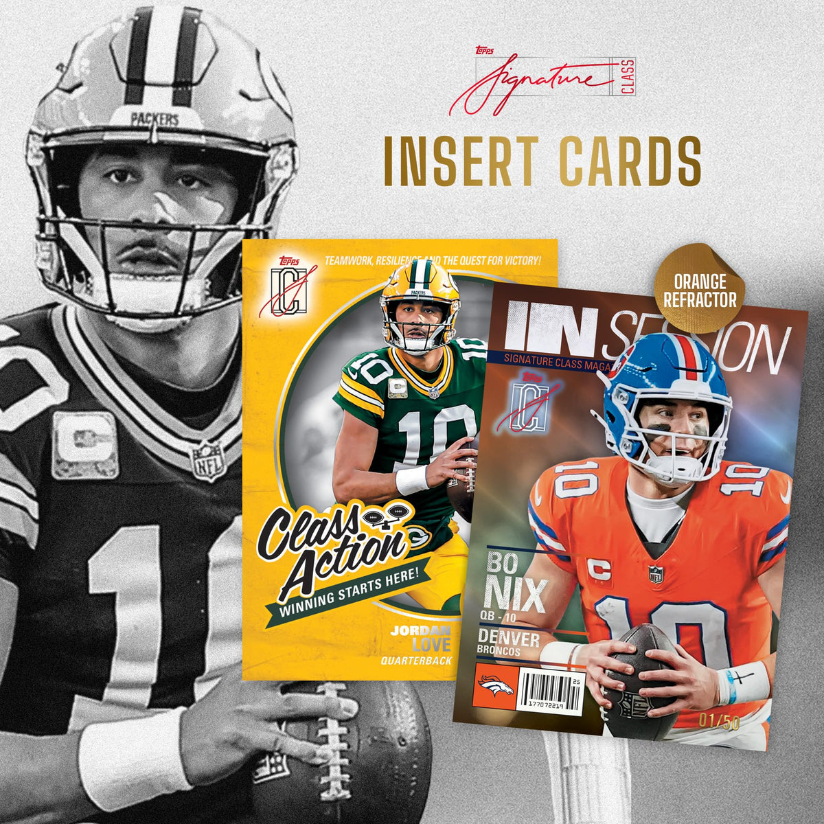 2025 NFL Signature Class Football Mega Box A438573
