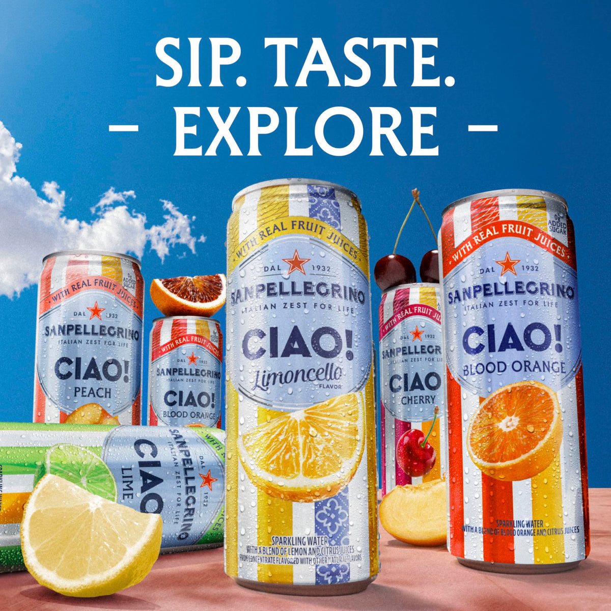 24 Pack Sparkling Water Y696
